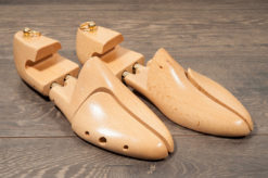 29x22cm forma rara 1940 Vintage paio di scarpe in legno Barella / alberi Scarpe Solette e accessori Tendiscarpe 