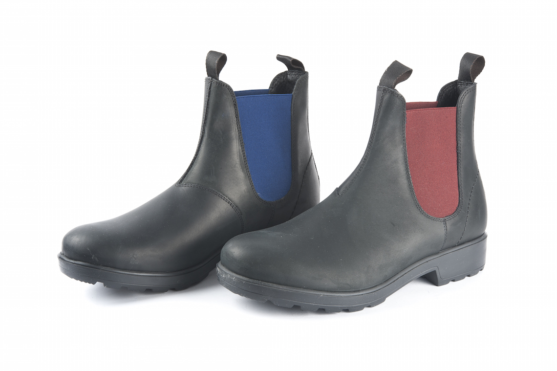 Ankle boots in leather and rubber. – Luca Calzature E-store